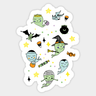 Cute Spookies Sticker